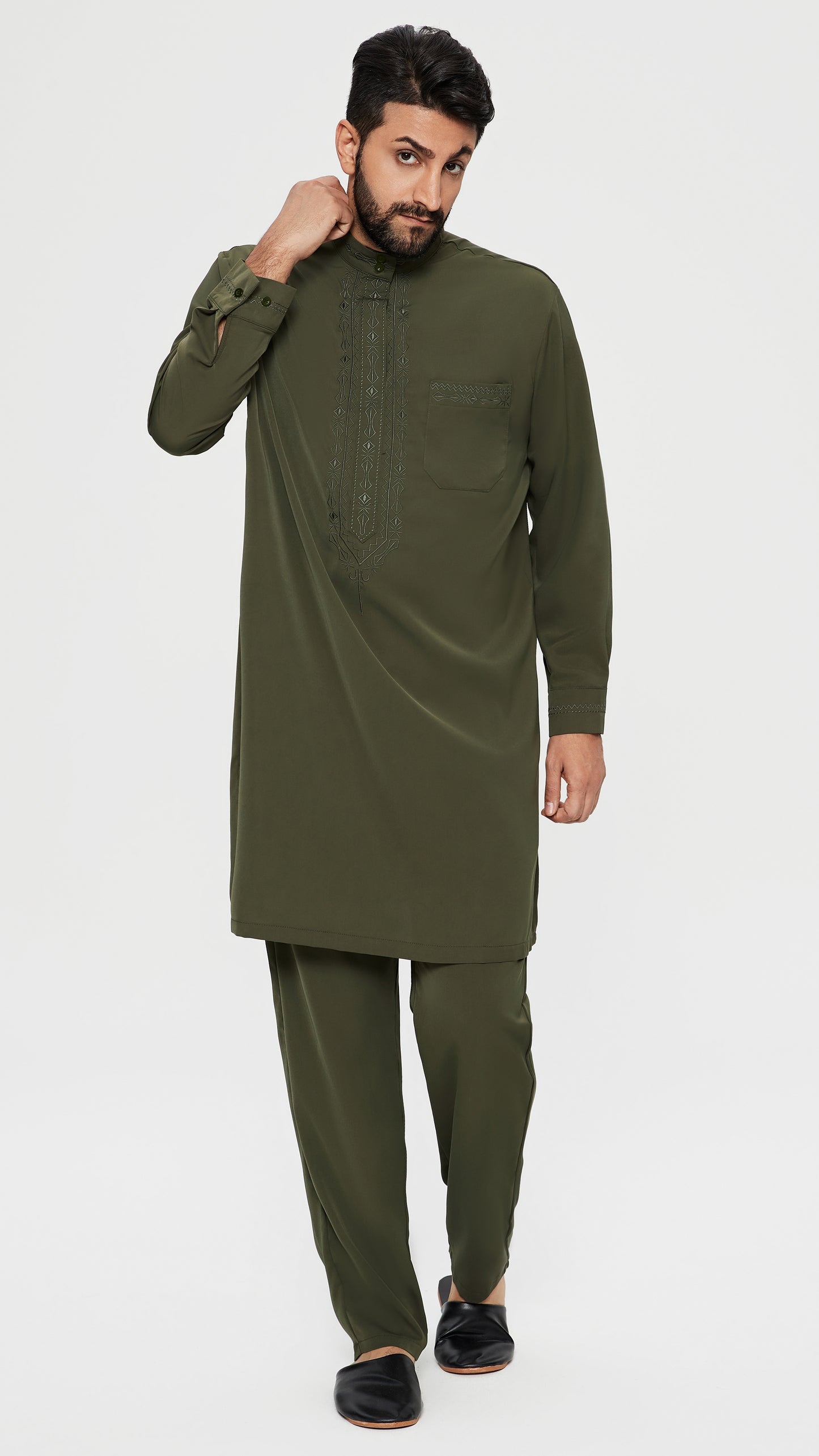  Qamis - Khaki aus Pakistan